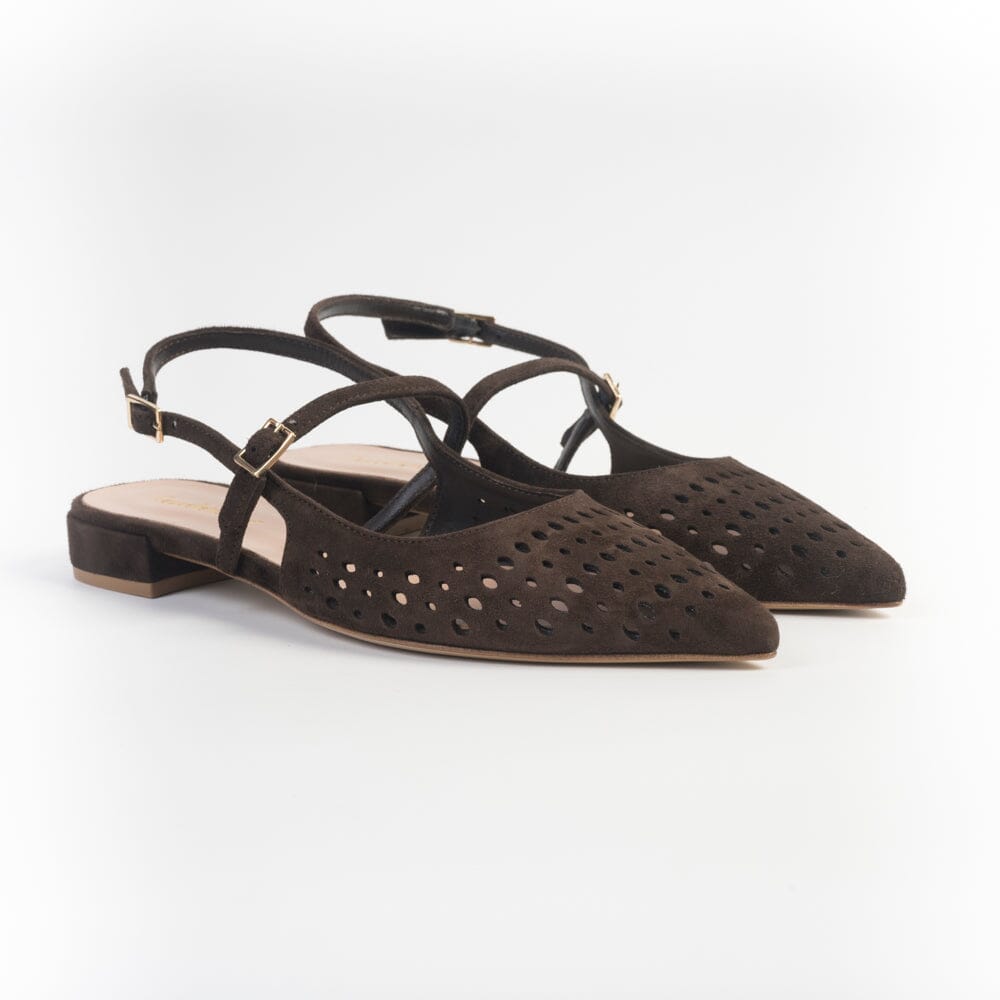CappellettoShop - Sling Back - Pauline82 - Testa di Moro Scarpe Donna CAPPELLETTO 1948 
