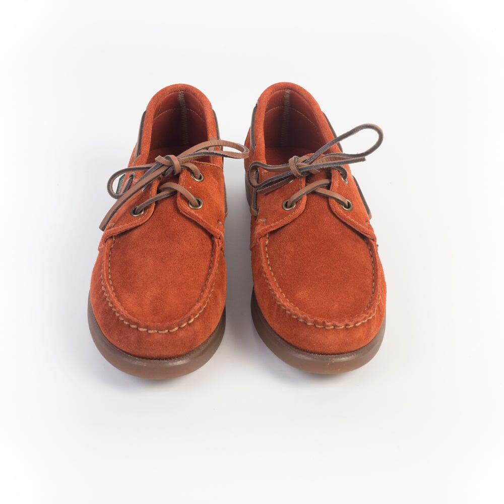 PARABOOT - BARTH F/MARINE - Scarpa da Barca - Allacciata 190840 - Camoscio Koi Orange Scarpe Donna Paraboot 