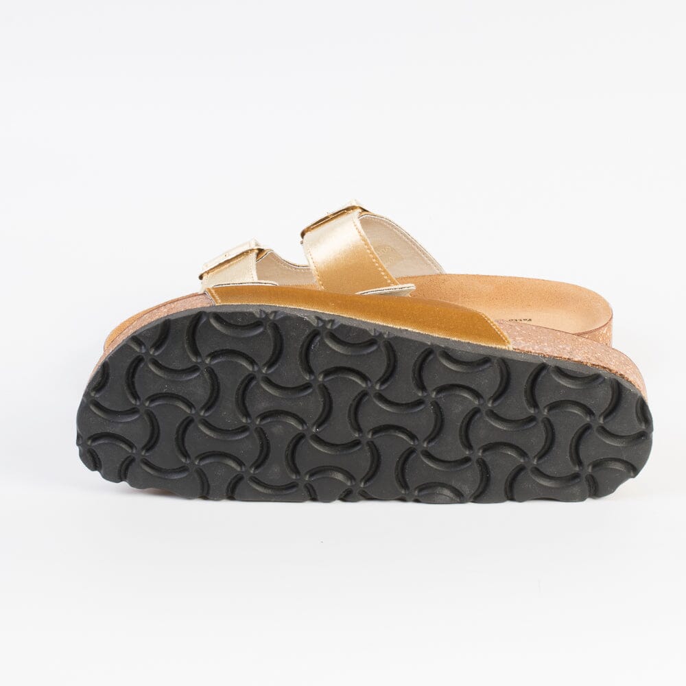 ARGILLA - Sandali Bassi - OSAKA - Velluto Gold Scarpe Donna ARGILLA - Collezione Donna 