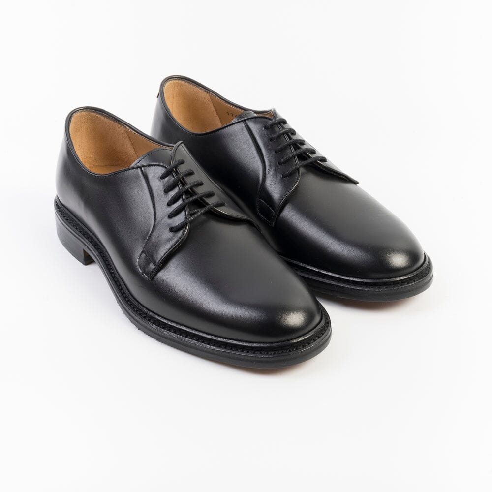 BERWICK 1707 -  4406 - Derby - Nero Cuoio e Gomma