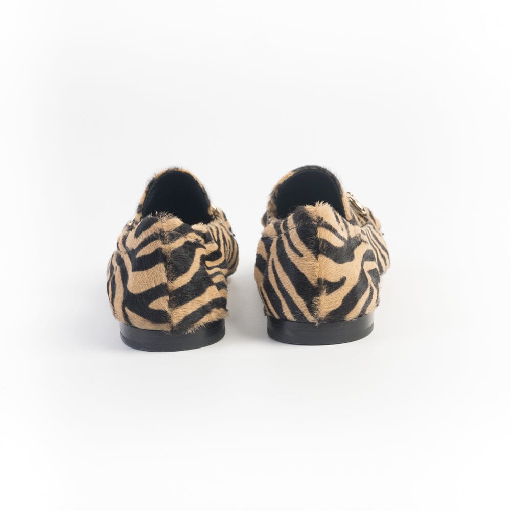 POMME D'OR - Mocassino 0160 - Zebra Cappuccino Scarpe Donna POMME D' OR 