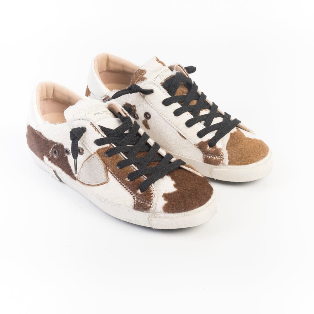 PHILIPPE MODEL - Sneakers - PRLD AV01 - Cavallino Cow Scarpe Donna Philippe Model Paris 