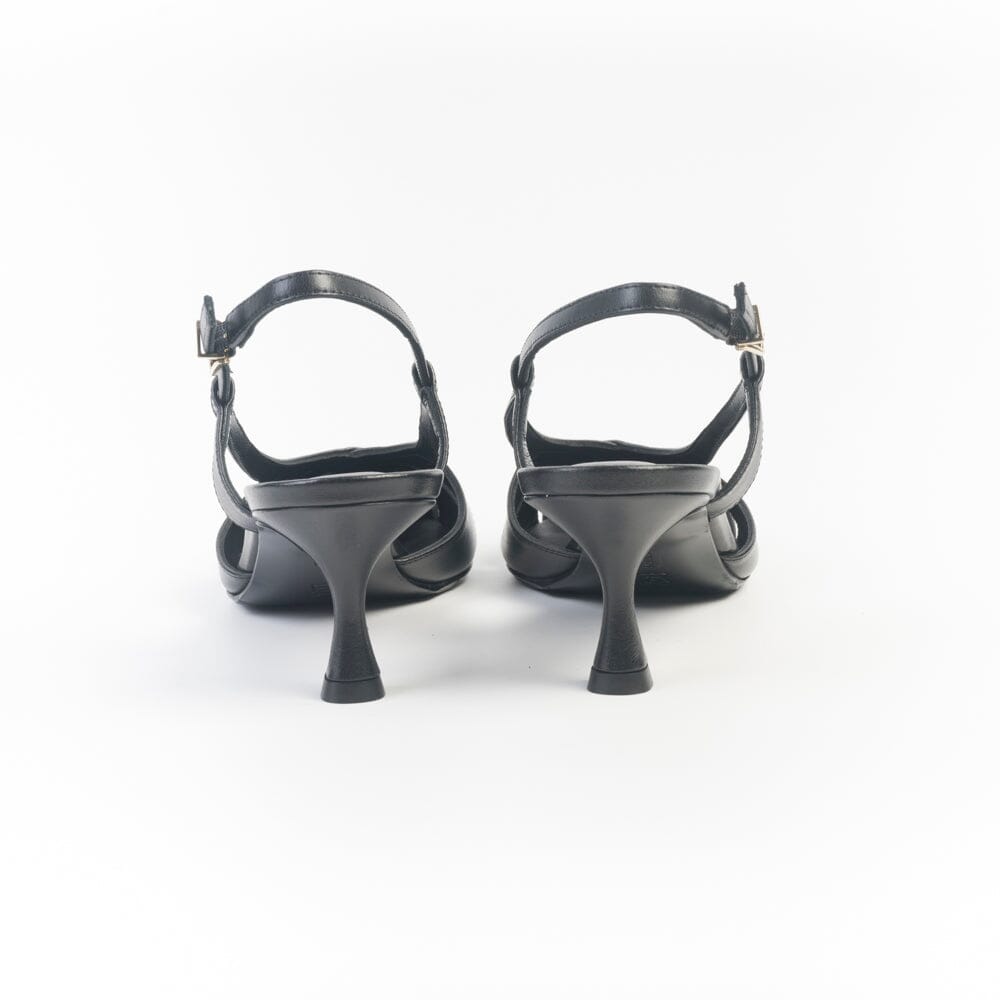 SERGIO LEVANTESI - Sling Back - EDDA6 - Nero Scarpe Donna SERGIO LEVANTESI 