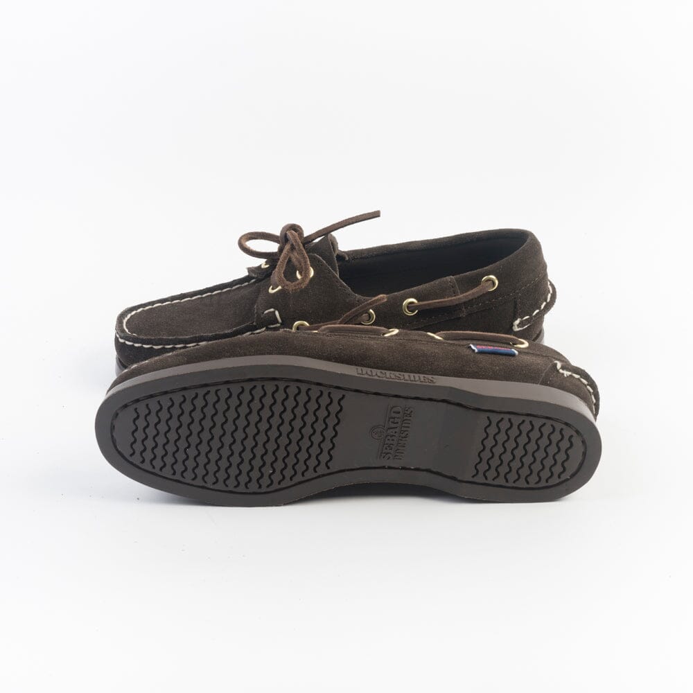SEBAGO -  Allacciata Docksides Portland - Scarpa da Barca - 81256W - Caffè