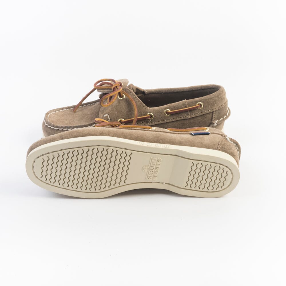 SEBAGO - Allacciata Docksides Portland - Scarpa da Barca - 81256W - Beige Scarpe Donna Sebago 