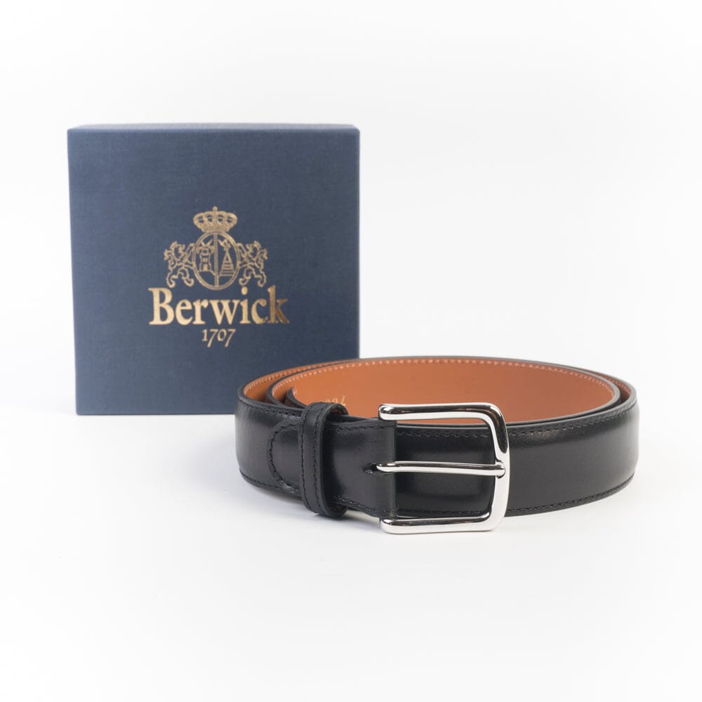 BERWICK 1707 - Cintura - Pelle - CI706035 - NERO Accessori Uomo Berwick 1707 