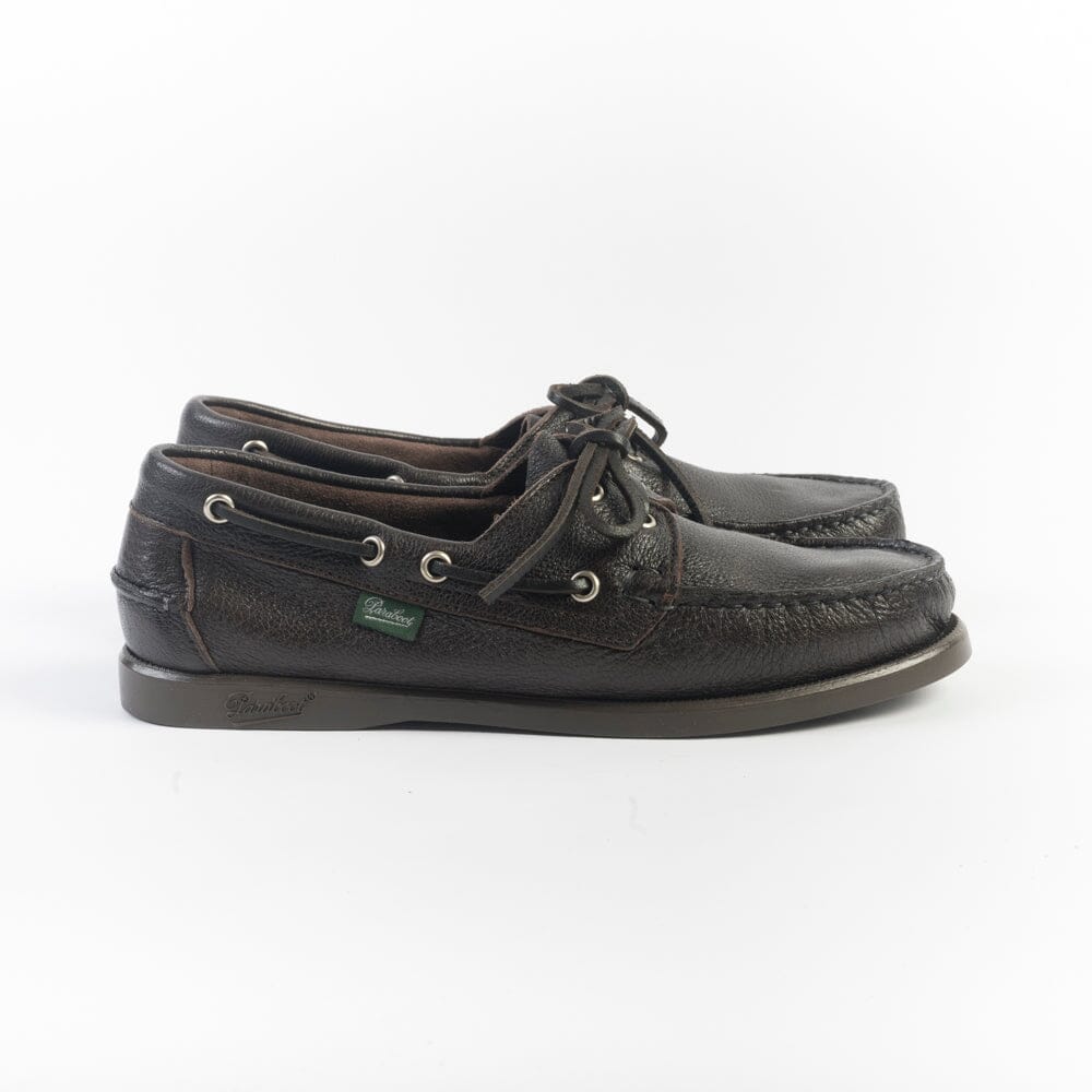 PARABOOT - BARTH F/MARINE - Scarpa da Barca - Allacciata 190855 - Cervo Testa di Moro Scarpe Donna Paraboot 