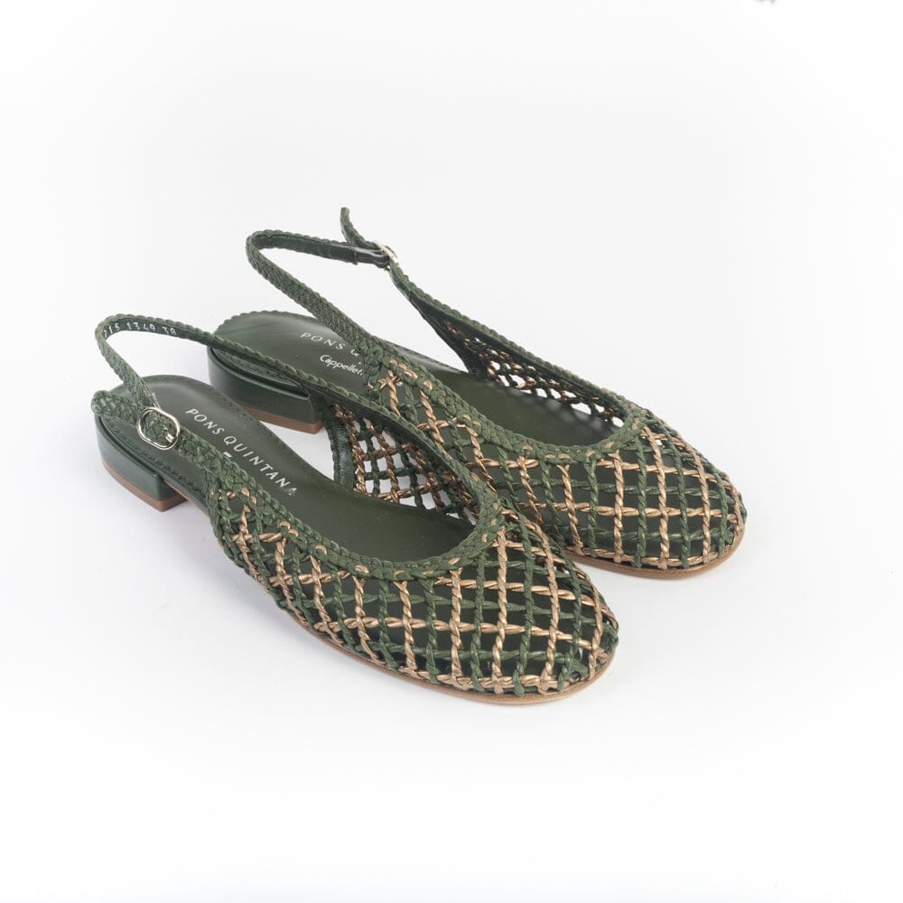 PONS QUINTANA - Sling Back - OTTAWA - 11349 - Musgo Scarpe Donna PONS QUINTANA 