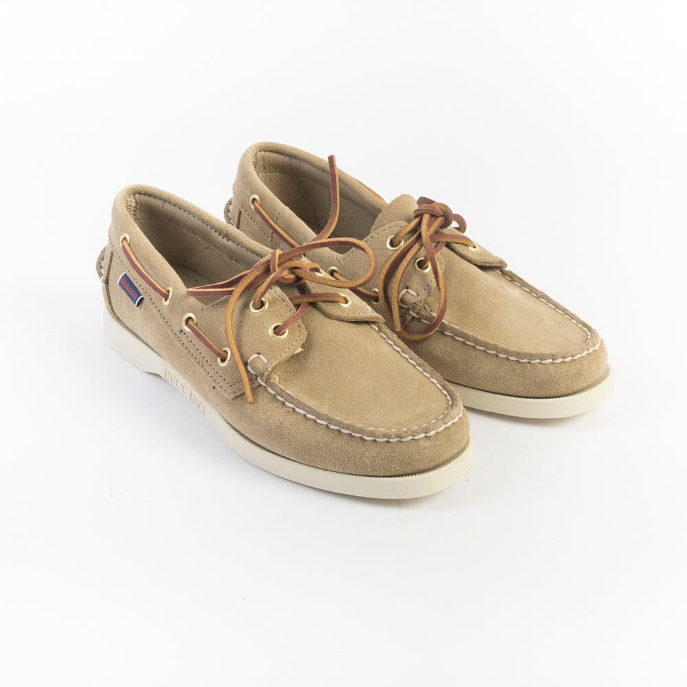 SEBAGO - Portland Artisan - Scarpa da Barca - Allacciata 77131JW - Camoscio Sughero Scarpe Donna Sebago 