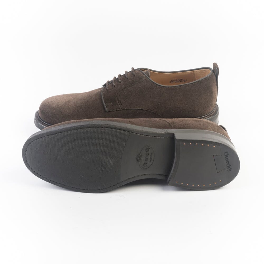 CHURCH'S - Derby - Pentire - EEC425 - Camoscio marrone Scarpe Uomo Church's 