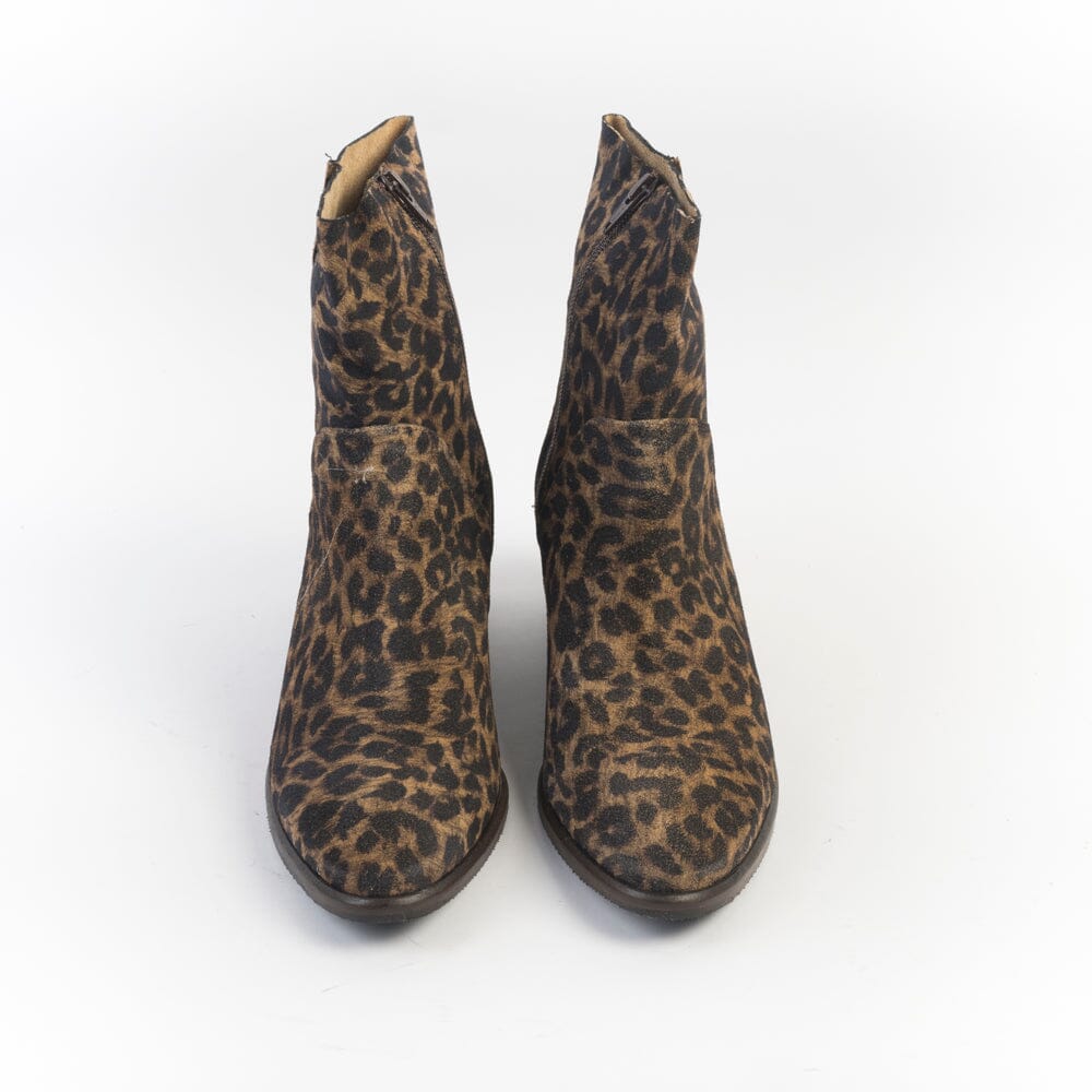 CAPPELLETTOSHOP - Stivaletto Texano 1951 - Leopard Scarpe Donna CAPPELLETTO 1948 