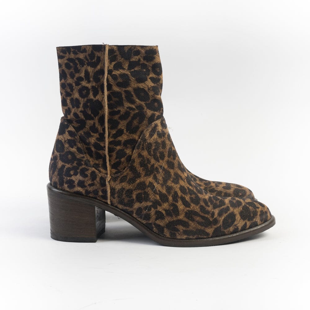 CAPPELLETTOSHOP - Stivaletto Texano 1951 - Leopard Scarpe Donna CAPPELLETTO 1948 