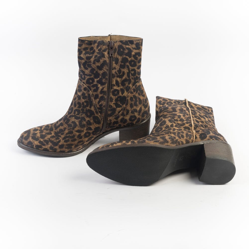 CAPPELLETTOSHOP - Stivaletto Texano 1951 - Leopard Scarpe Donna CAPPELLETTO 1948 