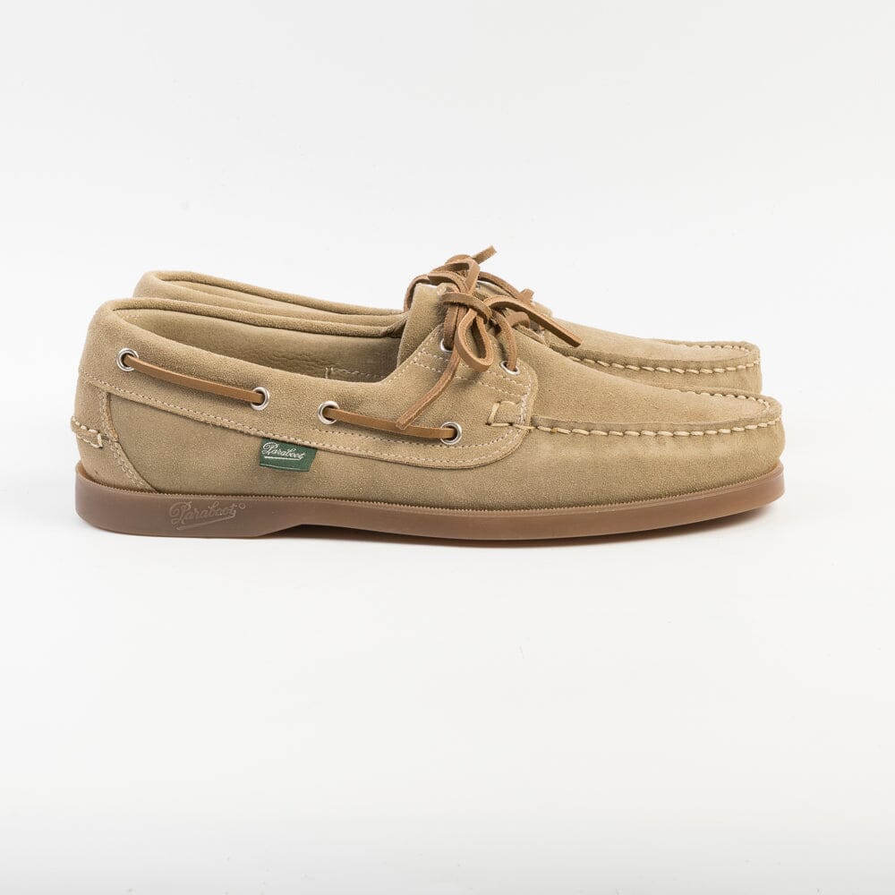 PARABOOT - BARTH MARINE 780547 - Velour Sabbia Scarpe Uomo Paraboot 