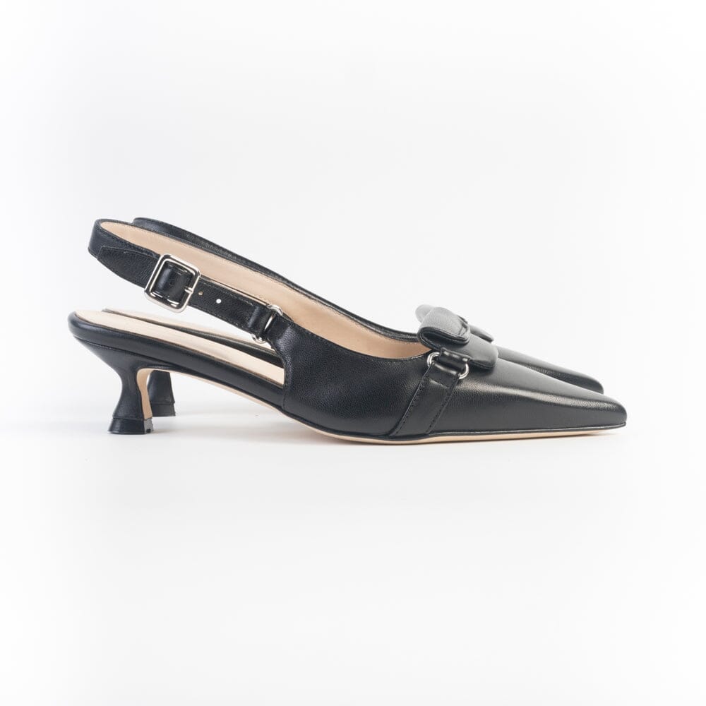 ANNA F. - Sling Back - 1932 - Nappa Nero Scarpe Donna Anna F. 