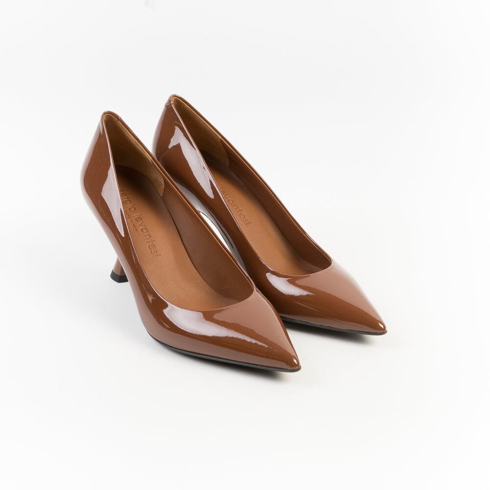 SERGIO LEVANTESI - Décolleté - Jenny - Vernice Avana Scarpe Donna SERGIO LEVANTESI 
