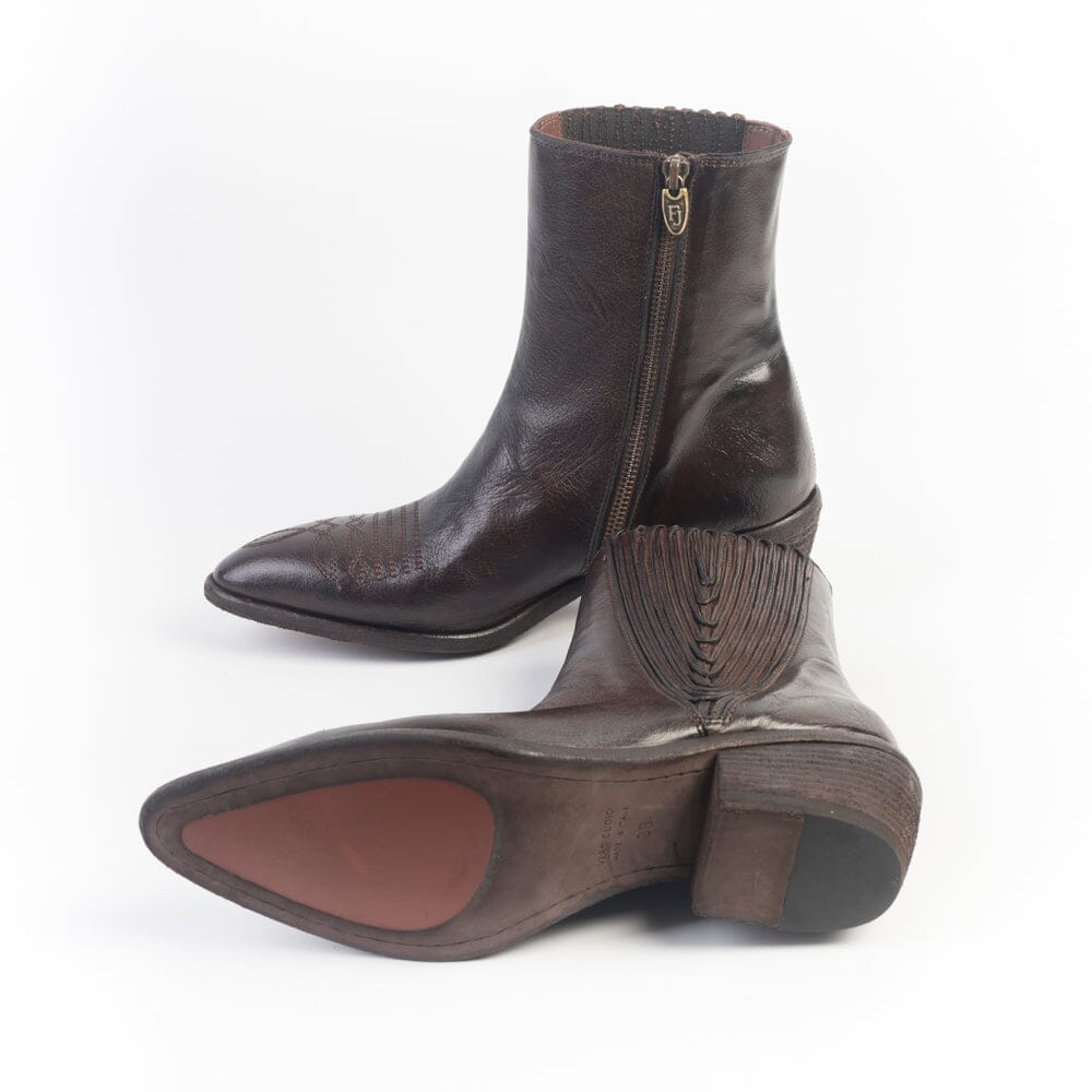 FAUZIAN JEUNESSE - Texano 3223 - Ignis Ebano Scarpe Donna FAUZIAN JEUNESSE - Collezione Donna 