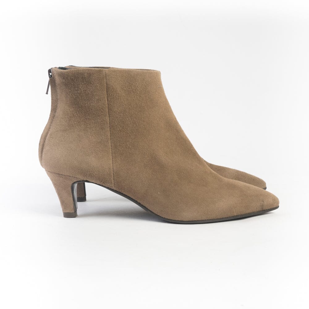 CAPPELLETTOSHOP - Stivaletto - 1577 - Camoscio Taupe Scarpe Donna CAPPELLETTO 1948 