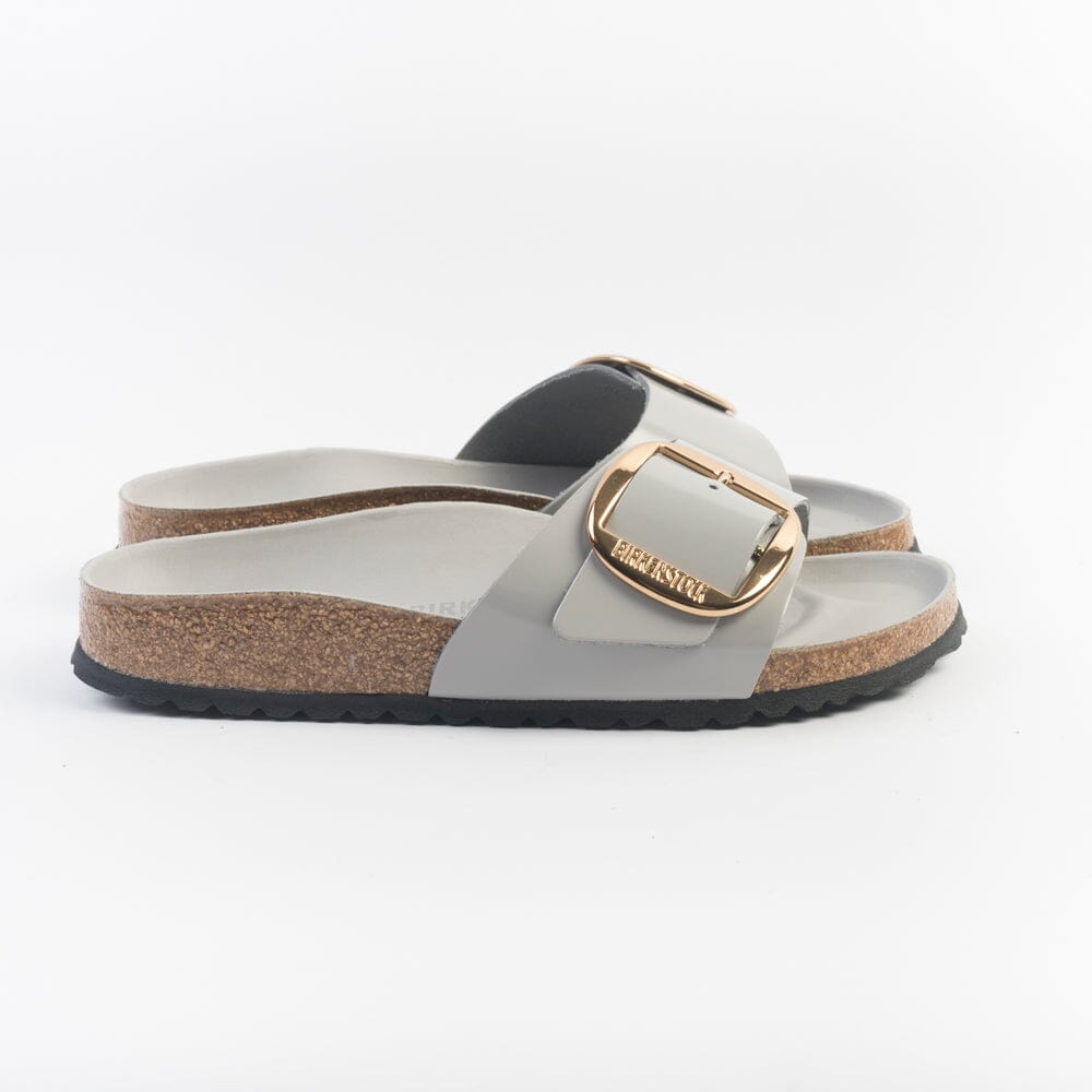BIRKENSTOCK - Sandali bassi 1029534 Madrid Big Buckle - Grigio Scarpe Donna BIRKENSTOCK 