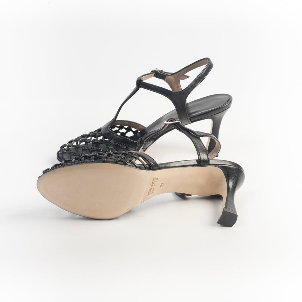 CHEVILLE - Decollété - GUENDA - Intrecciata Nera Scarpe Donna CHEVILLE 