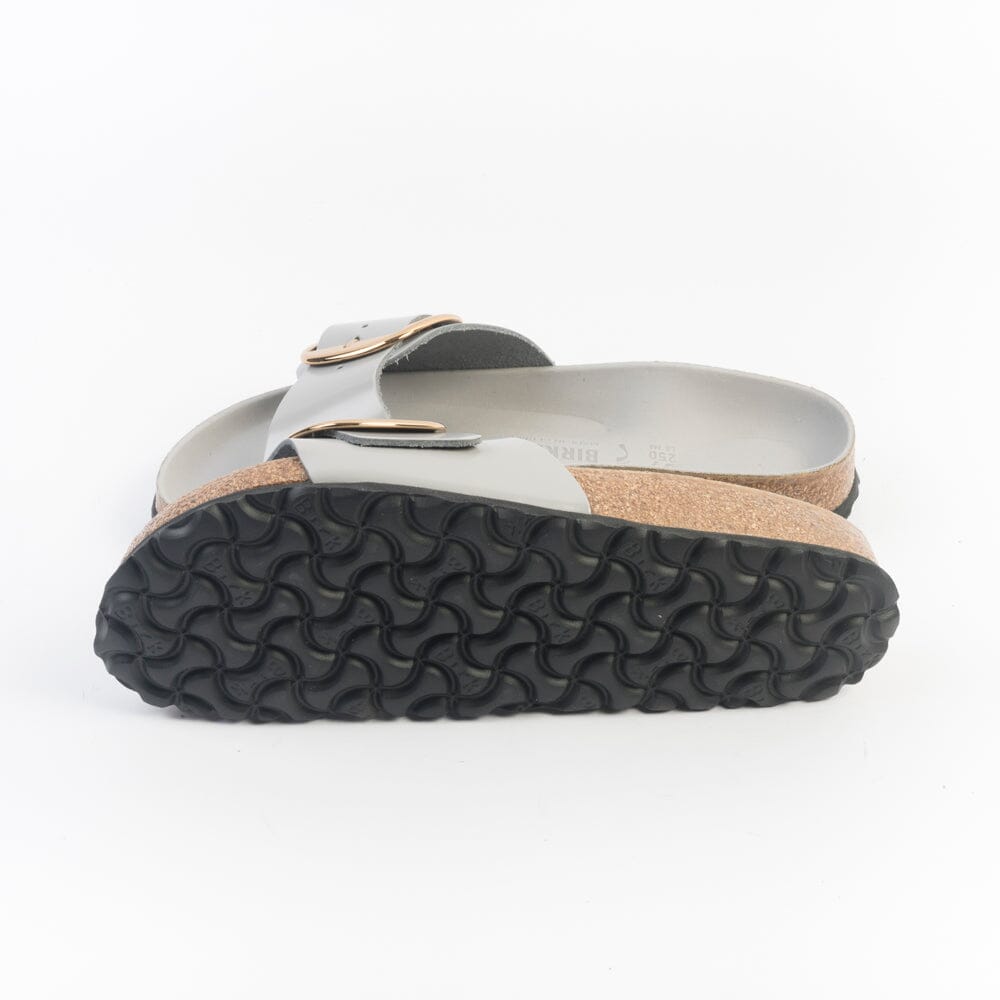 BIRKENSTOCK - Sandali bassi 1029534 Madrid Big Buckle - Grigio Scarpe Donna BIRKENSTOCK 