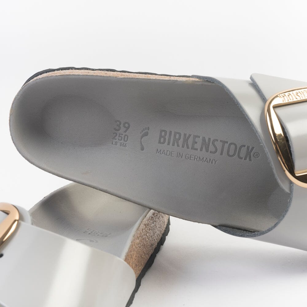 BIRKENSTOCK - Sandali bassi 1029534 Madrid Big Buckle - Grigio Scarpe Donna BIRKENSTOCK 