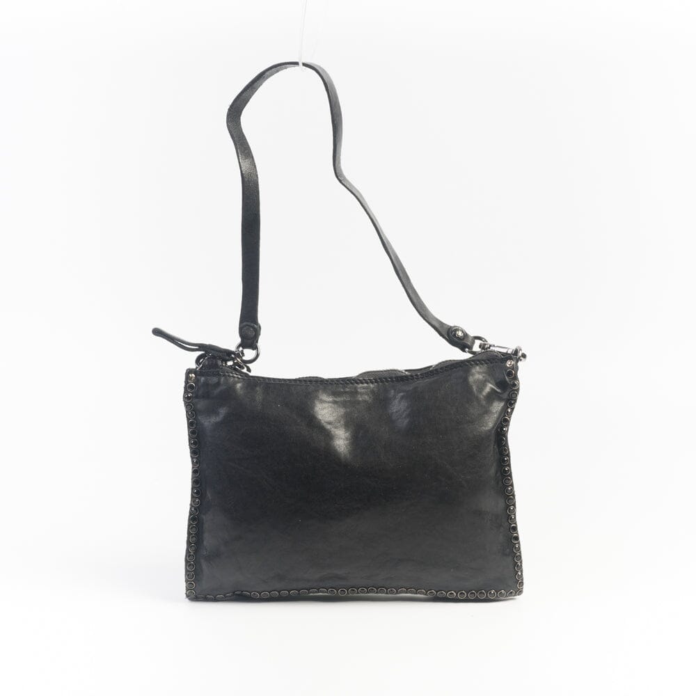 CAMPOMAGGI - Borsa a Spalla - Eva - Strass Nero Borse Campomaggi 