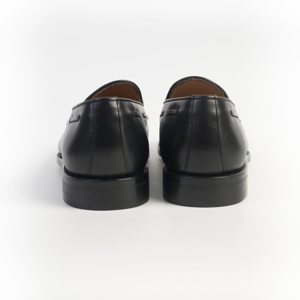 BERWICK 1707 - Mocassino Nappine - 5668 - Chateaubriand - Nero Cuoio Scarpe Uomo Berwick 1707 