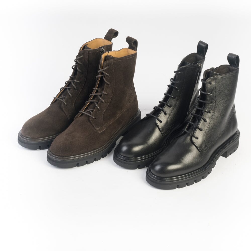 HENDERSON - Anfibio - Malia - Camoscio Marrone Scarpe Donna HENDERSON - Collezione Donna 