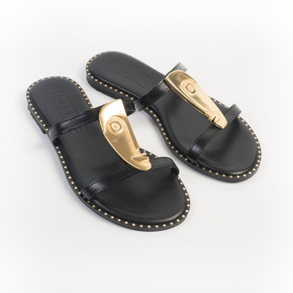 MAKIS KOTRIS - Mules - 04-4041 - Nero Scarpe Donna MAKIS KOTRIS 