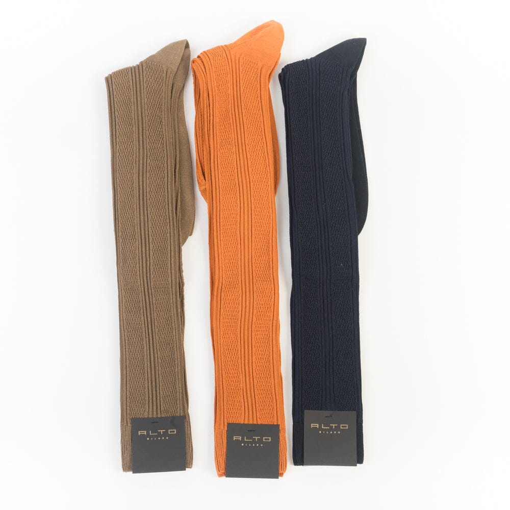 ALTO MILANO - Calzino Nilo -26PEAM2391UL_025 - Nocciola Accessori Uomo Alto Milano 