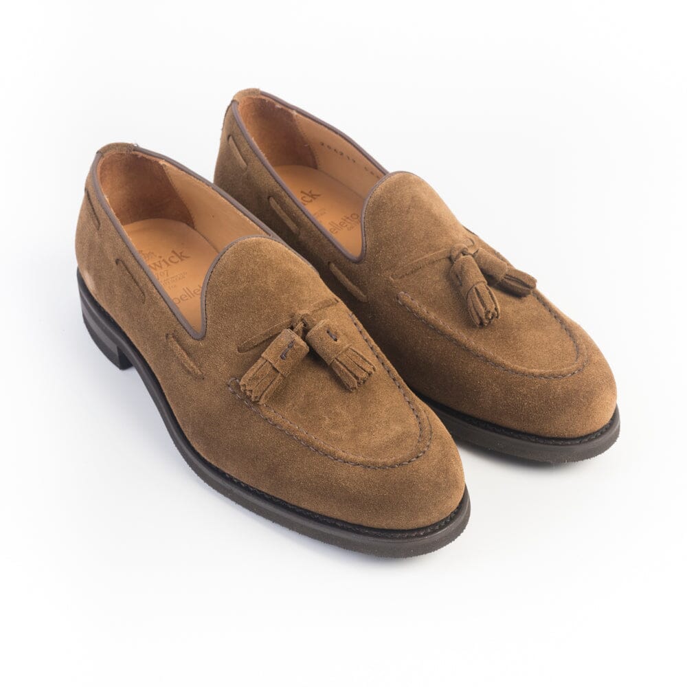 BERWICK 1707 - 5668 - Mocassino Nappine - Repello Calf - New England Snuff Scarpe Uomo Berwick 1707 