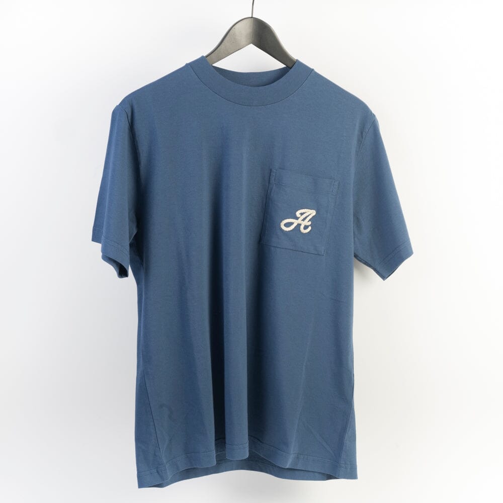 AUTRY - TSPX 048R- T-Shirt jersey - Blu Abbigliamento Uomo AUTRY - Collezione uomo 
