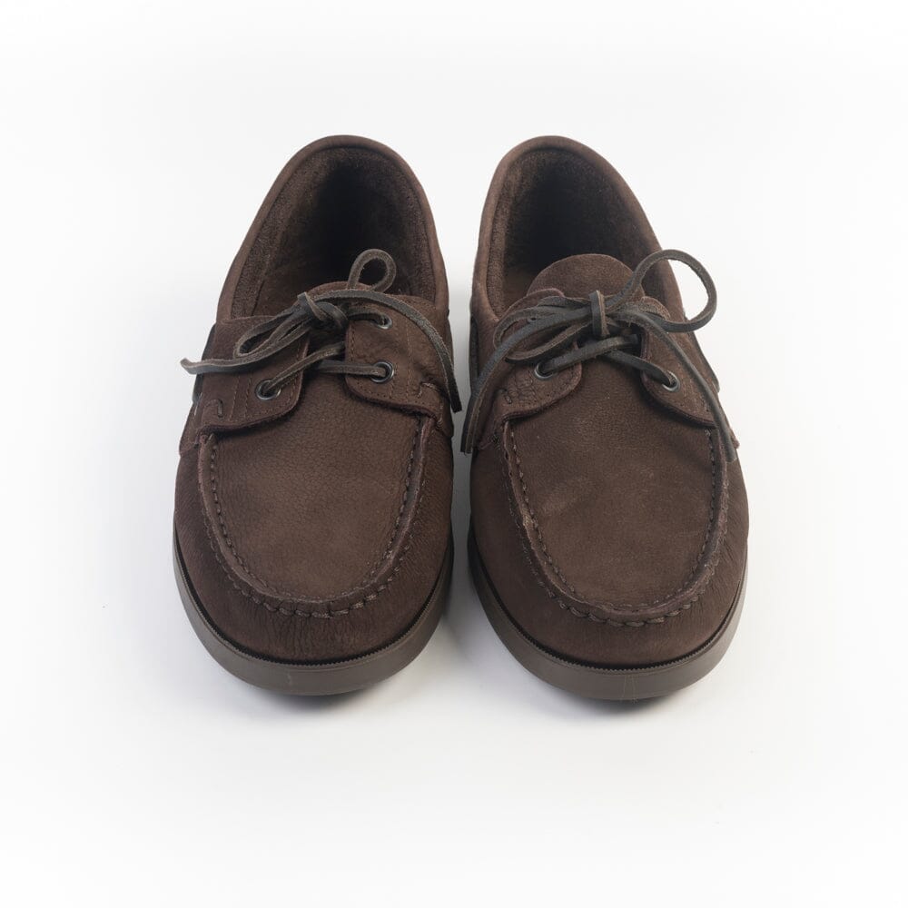 PARABOOT - BARTH MARINE - Scarpa da Barca - 780571 - Nabuck marrone Scarpe Uomo Paraboot 