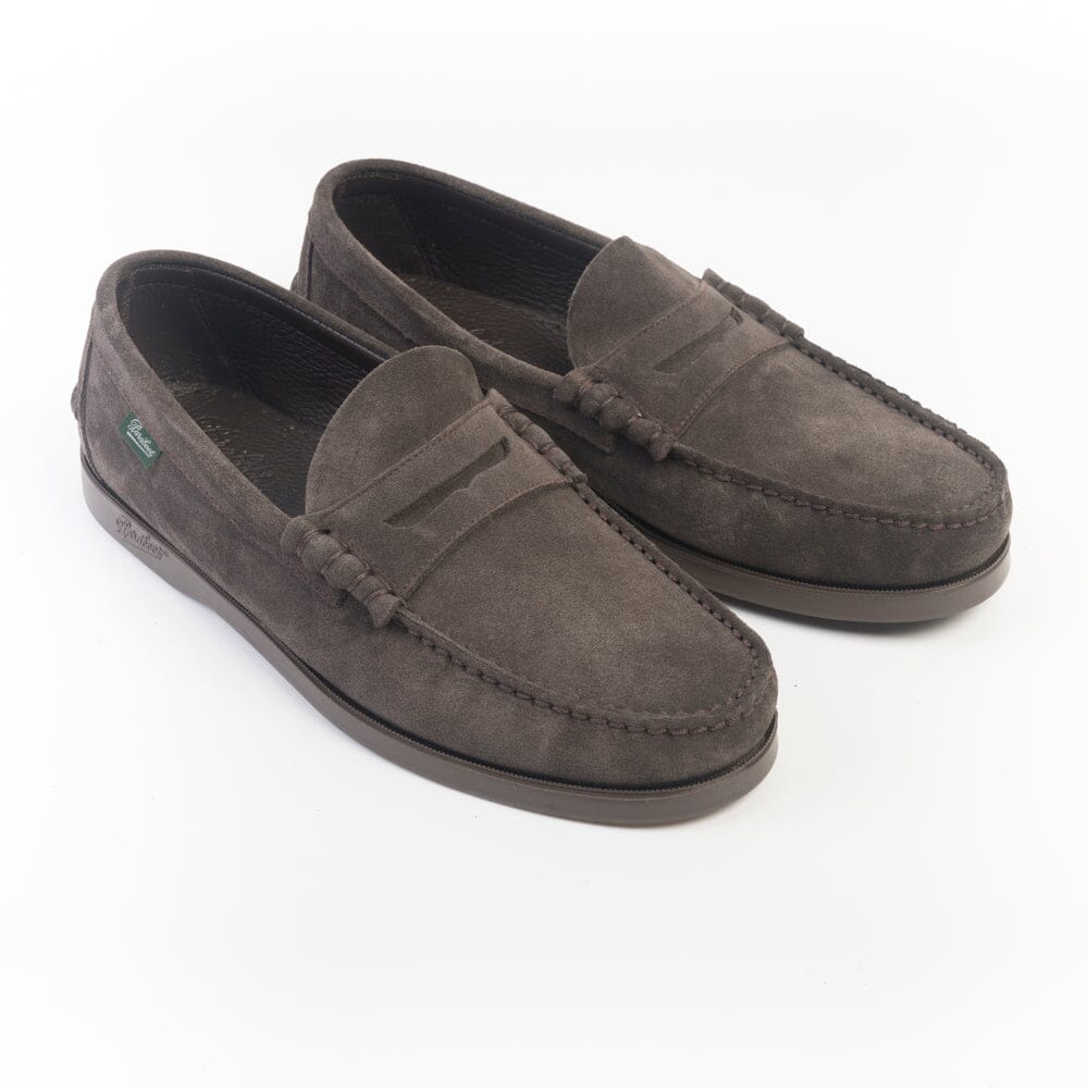 PARABOOT - Scarpa da barca - CORAUX - Velour Marrone Scarpe Uomo Paraboot 