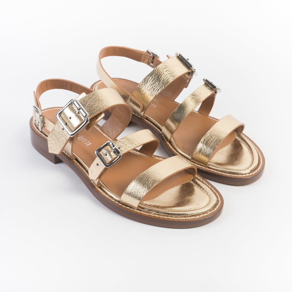 GUGLIELMO ROTTA - Sandali bassi - Quenby - Platino Scarpe Donna GUGLIELMO ROTTA 