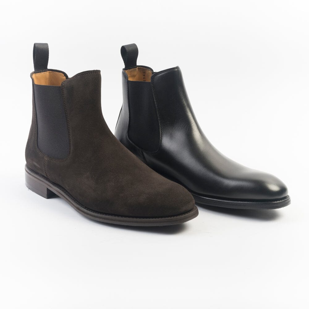 BERWICK 1707 - Beatles - 303 - Box Nero Scarpe Uomo Berwick 1707 