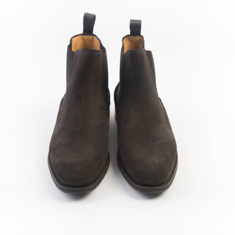 BERWICK 1707 - Beatles - 303 - Camoscio caffè Scarpe Uomo Berwick 1707 