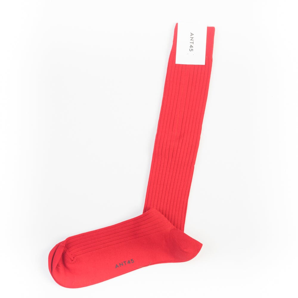ANT 45 - Calzino Filo Long - R42 Rosso Accessori Uomo ANT 45 