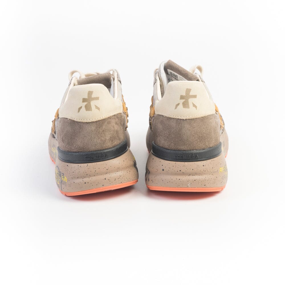 PREMIATA - Sneakers - 7866 - Mick - Beige Giallo Scarpe Uomo Premiata - Collezione Uomo 