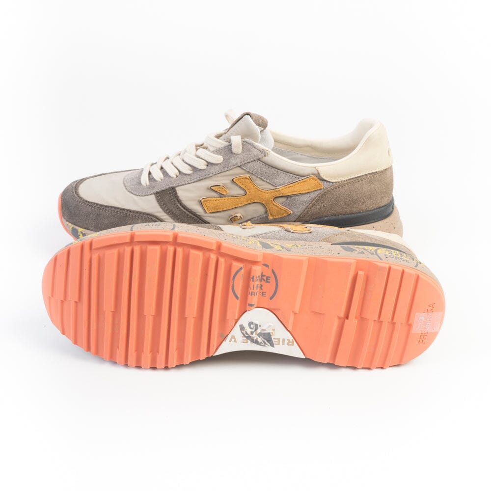 PREMIATA - Sneakers - 7866 - Mick - Beige Giallo Scarpe Uomo Premiata - Collezione Uomo 