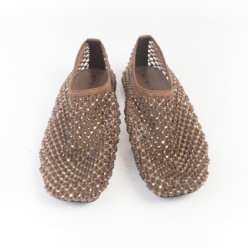 STRATEGIA - Ballerina Bijoux - R11 Cacao Scarpe Donna Strategia 