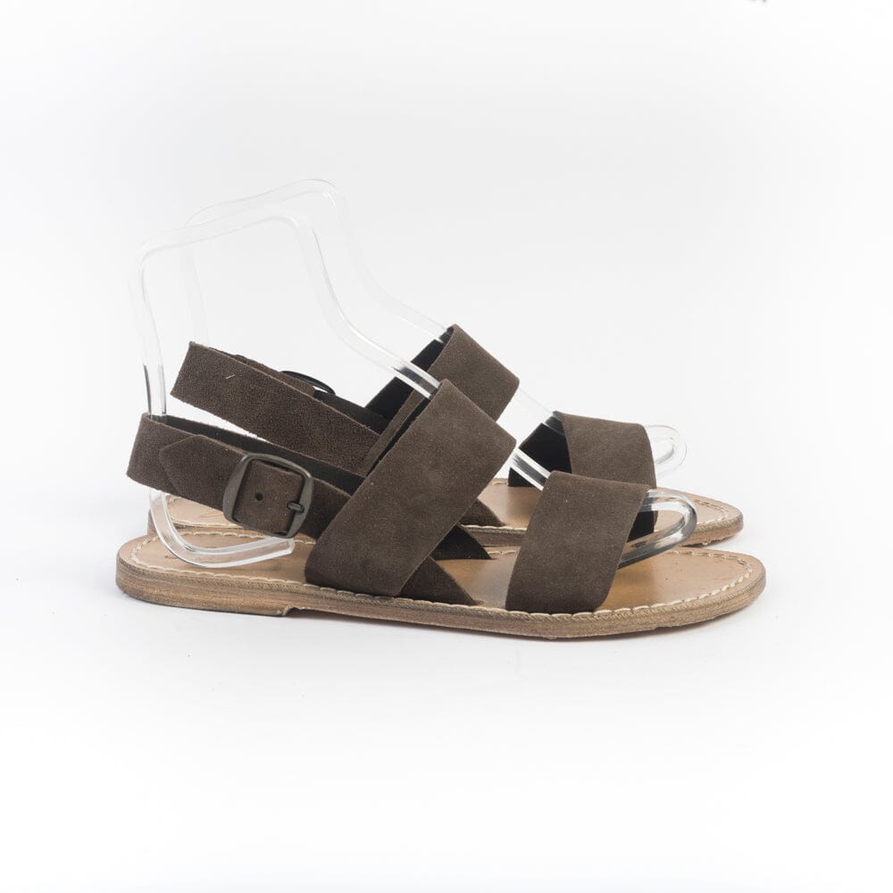 SACHET - Sandali bassi - 500 X - Camoscio Moro Scarpe Donna SACHET - Calzature 
