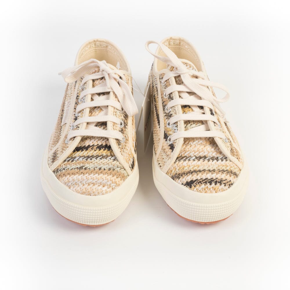 SUPERGA - Sneakers - 2750 - Raffia Beige Weaving Scarpe Donna SUPERGA - Collezione Donna 