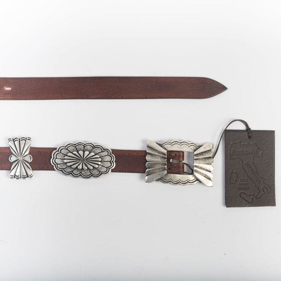PUNTO VITA - Cintura PV1303 - Marrone Accessori Donna PUNTO VITA 