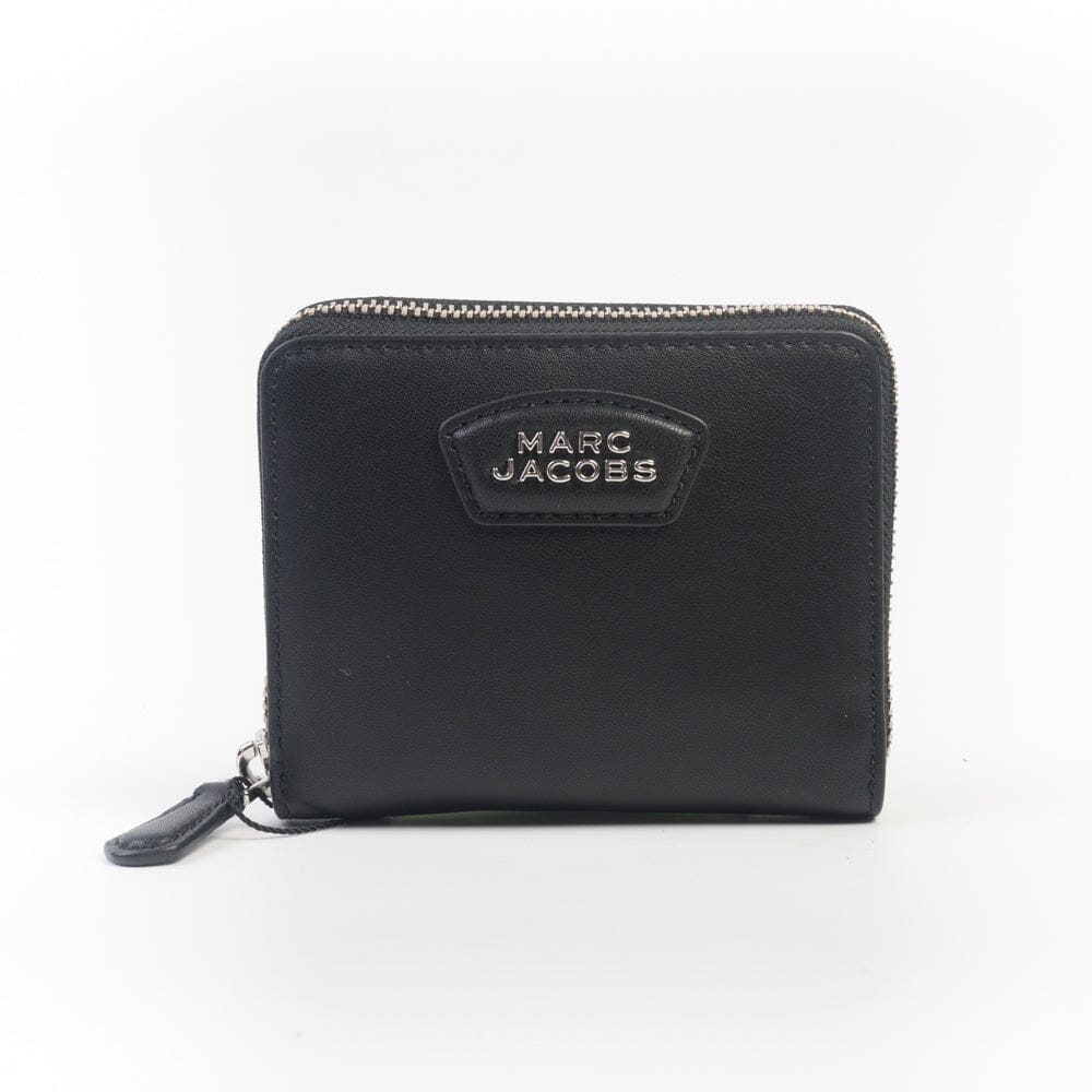 MARC JACOBS - The Slim Compact Wallet 2R5SMP016S01 -001 - Portafogli - Nero Accessori Donna Marc Jacobs 