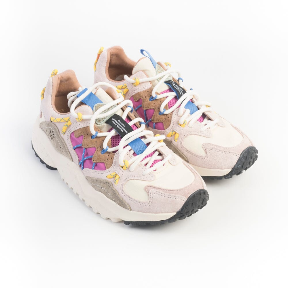 FLOWER MOUNTAIN - Sneakers Yamabushi - 1M11 - Rosa Crema Scarpe Donna FLOWER MOUNTAIN 