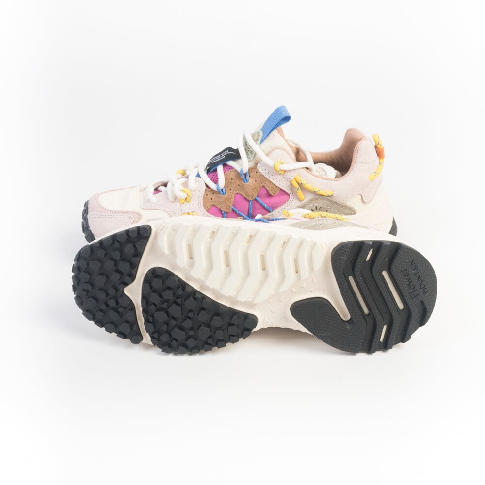 FLOWER MOUNTAIN - Sneakers Yamabushi - 1M11 - Rosa Crema Scarpe Donna FLOWER MOUNTAIN 