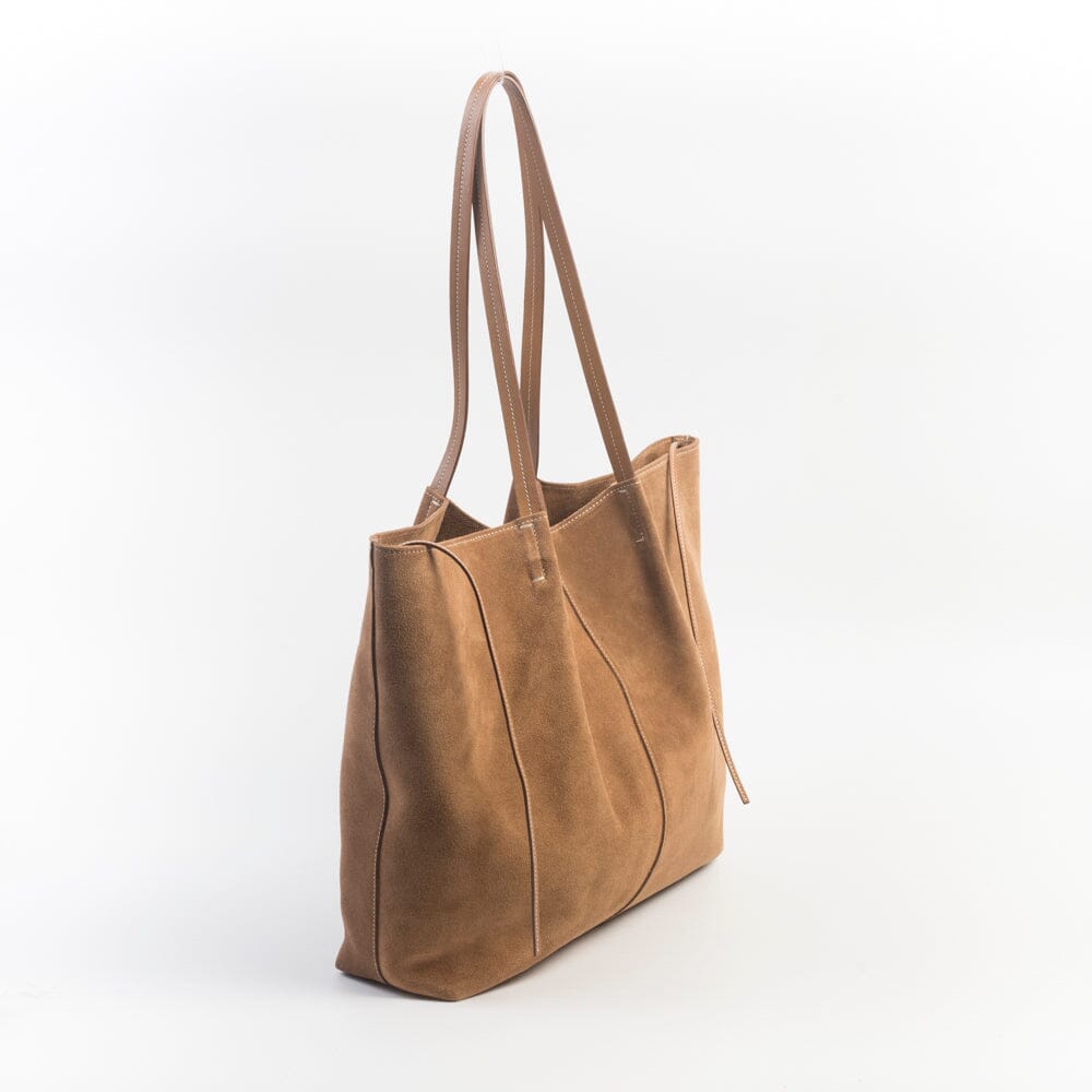 IL BISONTE - Borsa a Spalla - BTO162 - Camoscio Gianduia Borse Il Bisonte 