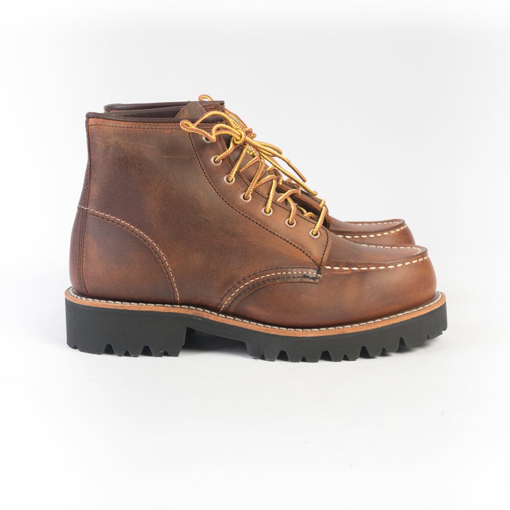 RED WING SHOES - Stivaletto 3498 - Porter Moc Toe - Copper rought & tough Scarpe Donna Red Wing - Collezione Donna 